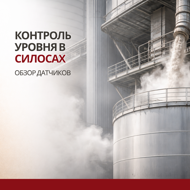 Измерение и контроль уровня в силосах.