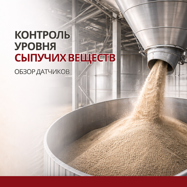 Измерение и контроль уровня сыпучих веществ. Как определиться с выбором?