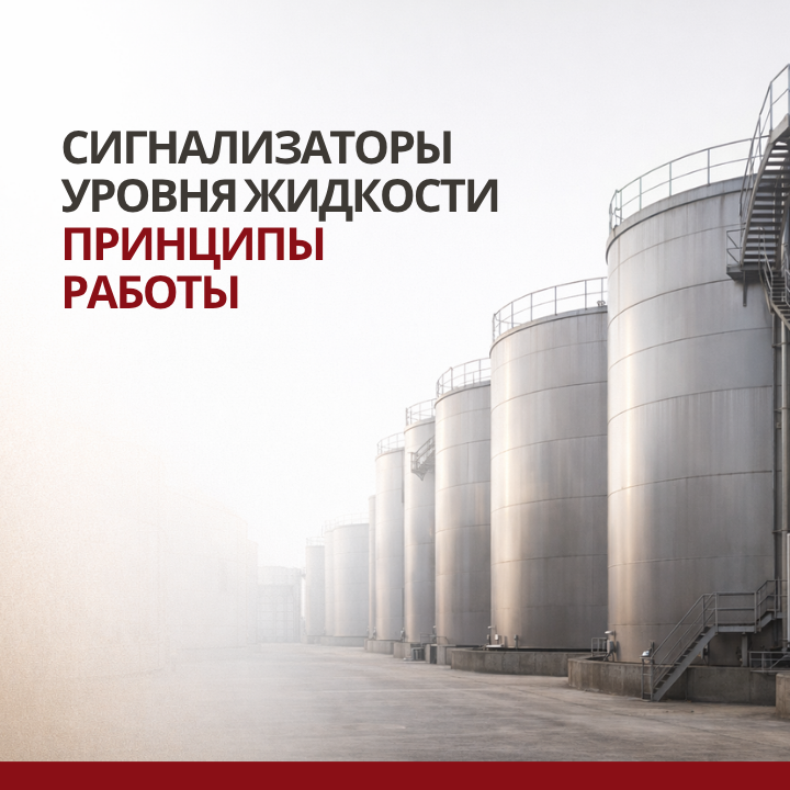 Сигнализаторы уровня жидкости - принципы работы